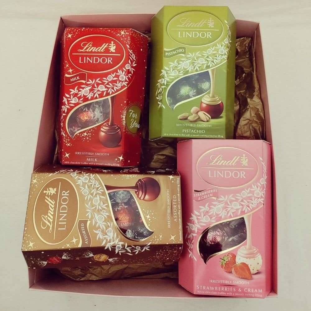 Luxury Lindt  Indulgent Chocolate Gift  Hamper