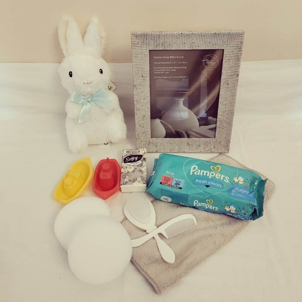 Luxury Baby Bunny Keepsake Gift Hamper